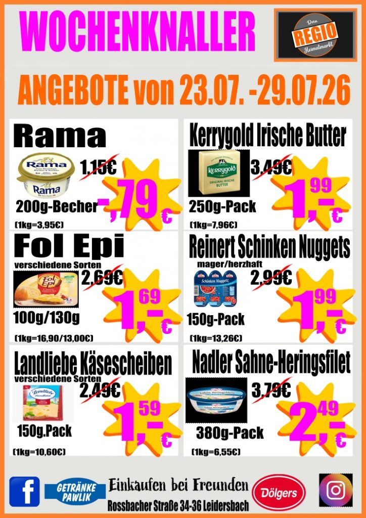 wochenknaller regio heimatmarkt teil 2 ab 23.07.2026